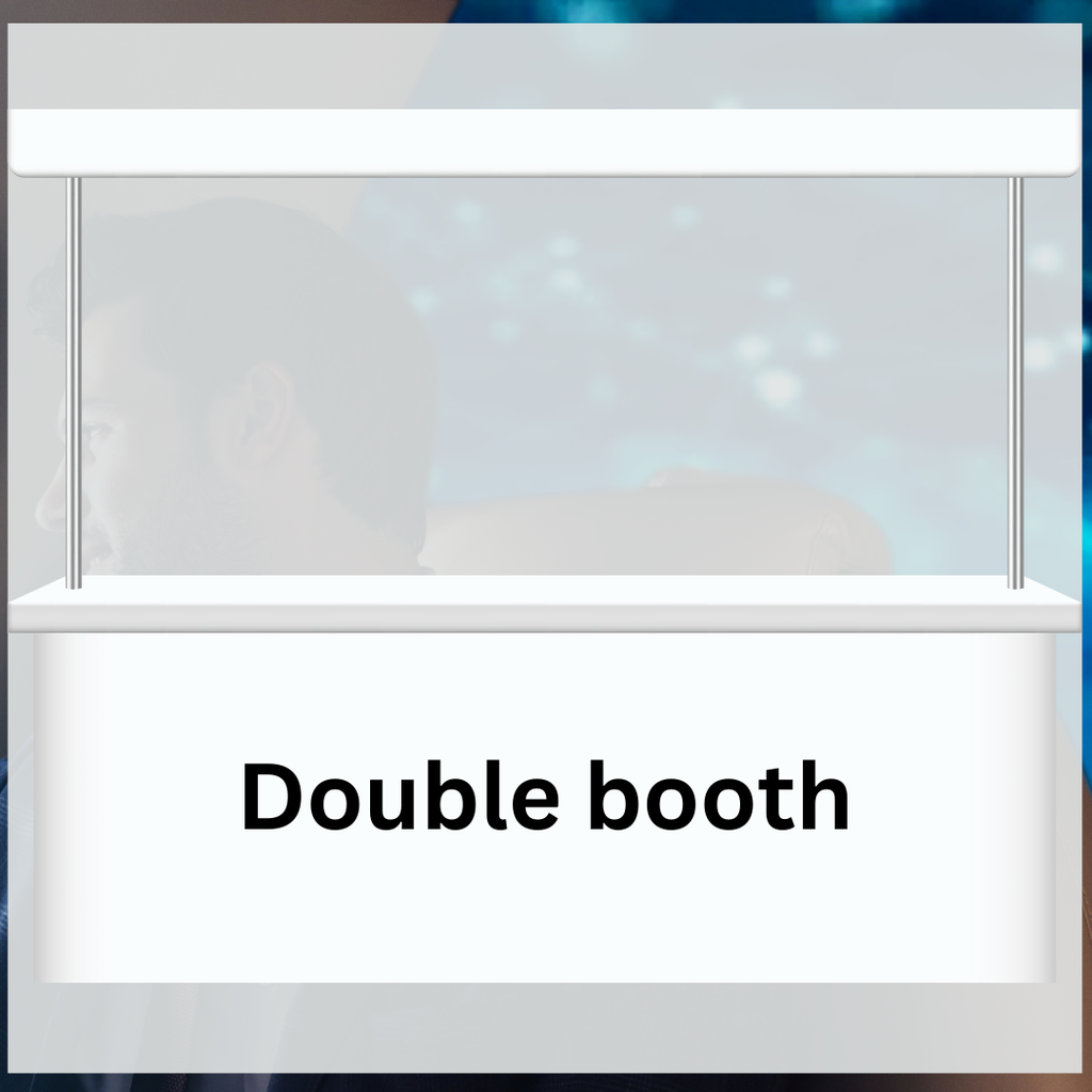Event booth 2024 - (Double - € 7,992 VAT inc. where applicable) 